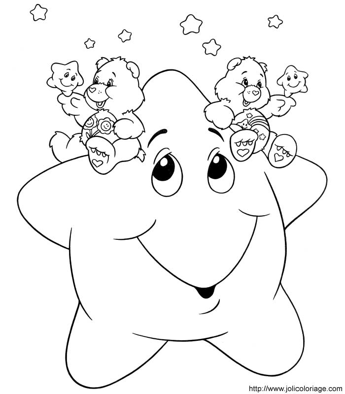 coloriage bisounours - Page 2